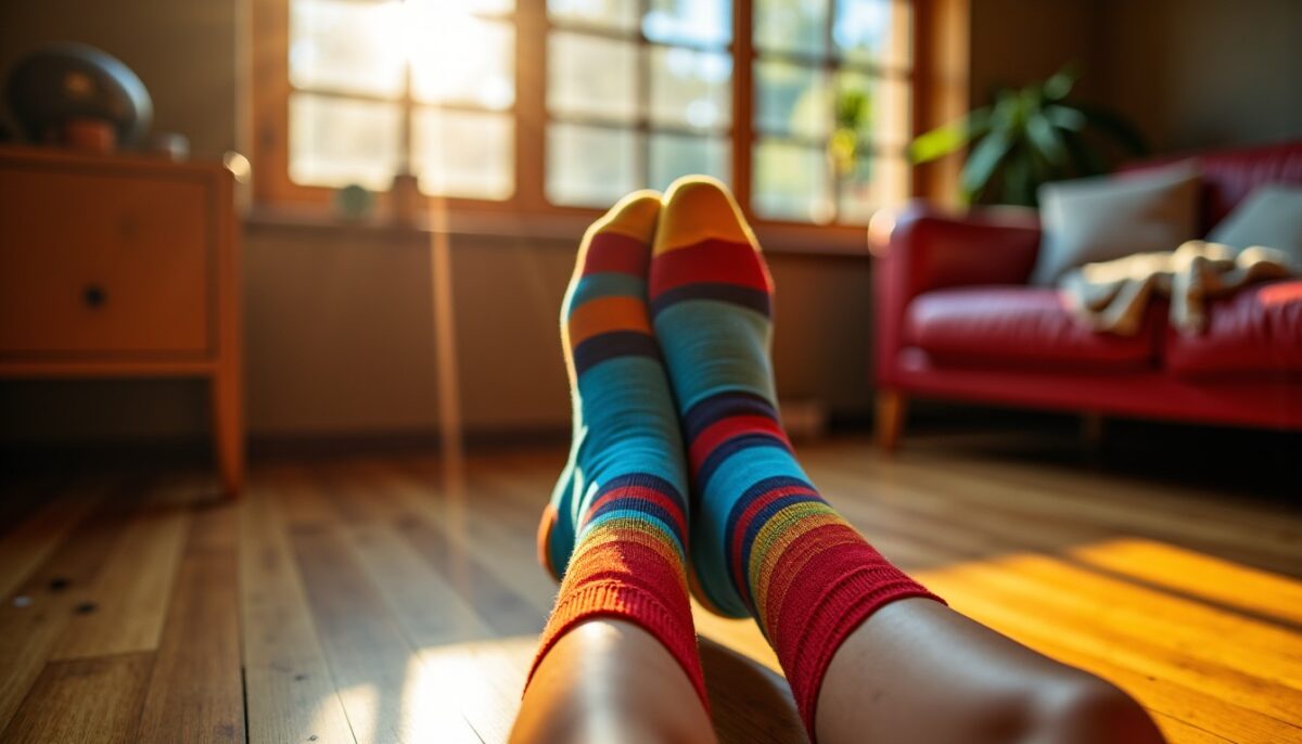 Chaussettes éclatantes : l’accessoire audacieux qui exprime votre caractère
