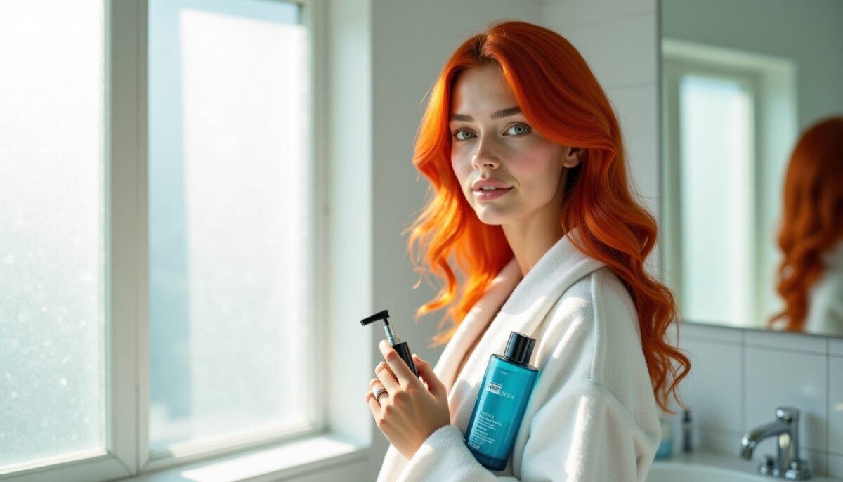 Shampoing bleu anti-roux : découvrez l&rsquo;efficacité du avant-après !