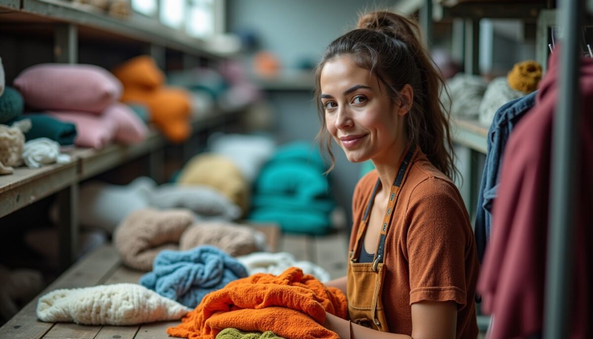 Upcycling textile : quand l'industrialisation révolutionne l'artisanat pour une économie circulaire durable